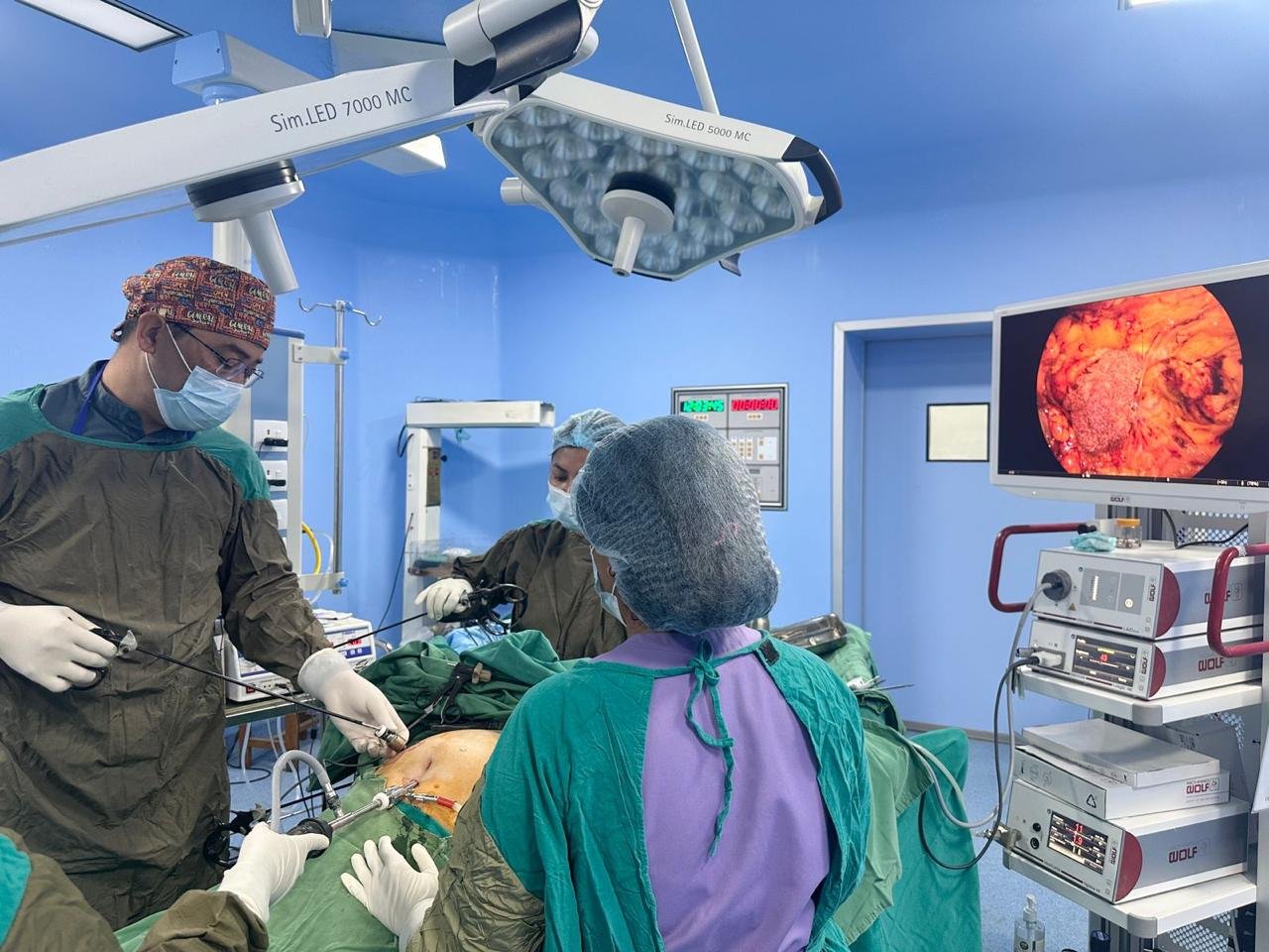 Advanced laparoscopic hysterectomy surgery by Dr. Sebak Shrestha Nepal